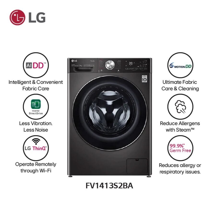 13 kg Front Loading Washing Machine | LG